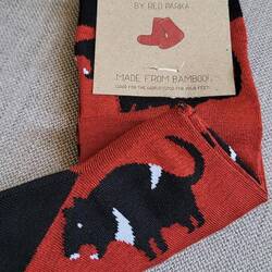 Daher gab es für mich Socken von ihm😃