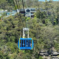Seilbahn über die Schlucht