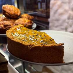 Passion fruit cheesecake