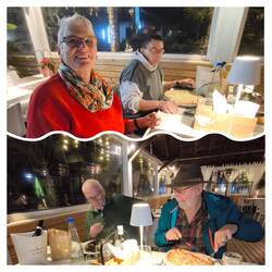 Abschiedsessen mit Elke und Michi