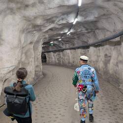 Auf dem Weg ins fitnessstudio