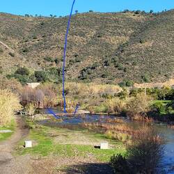 Vor drei Tagen gab es hier nur Wasser.