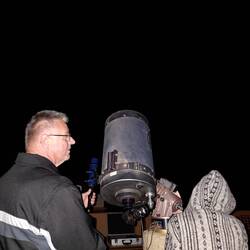 Sternenhimmel, 35cm Spiegelteleskop