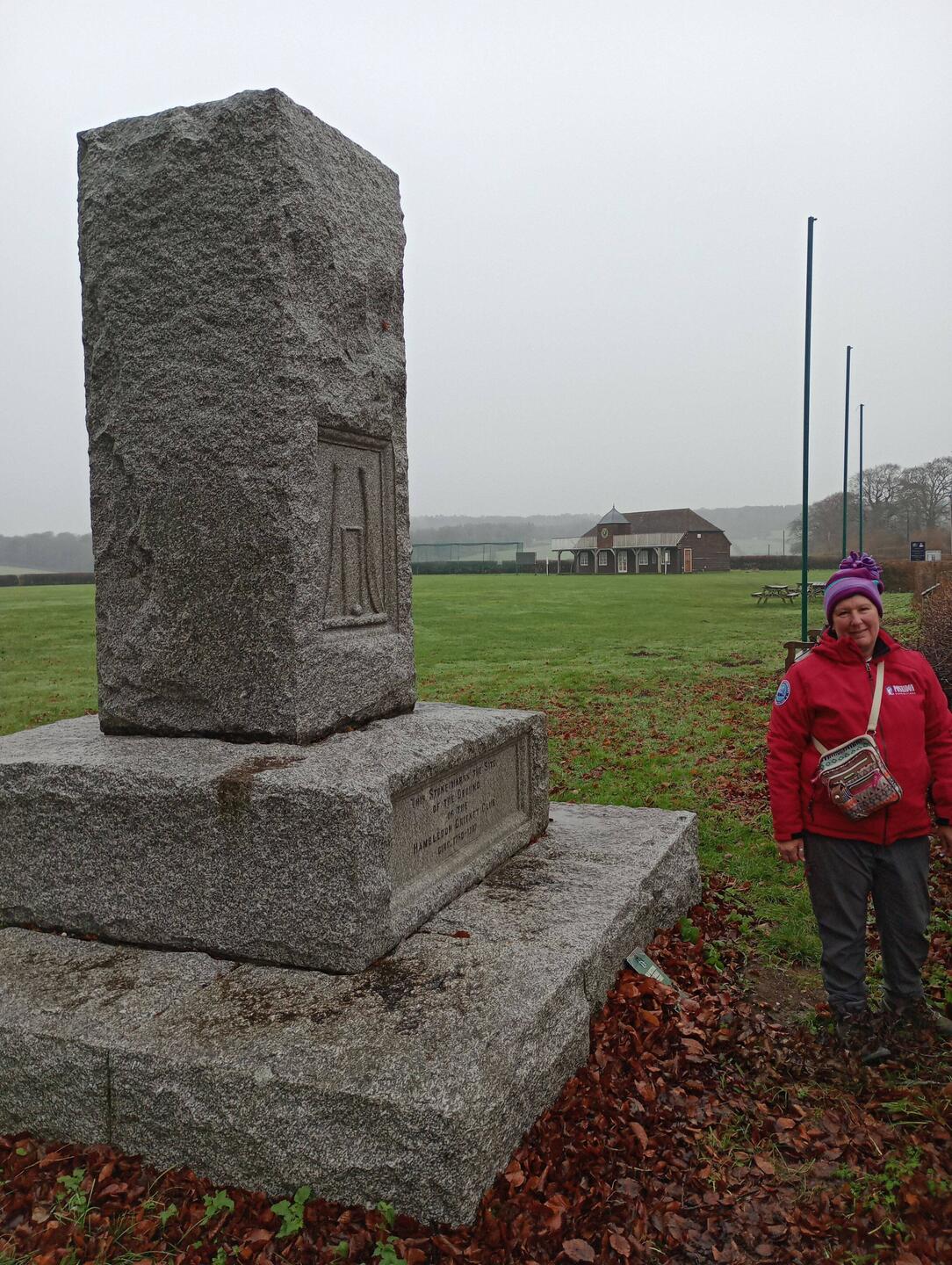 Monument to the Glory of Cricket, Broadhalfpenny Down, Hambledon