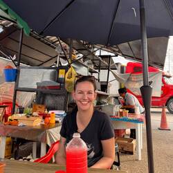 Quesadillas am Straßenrand