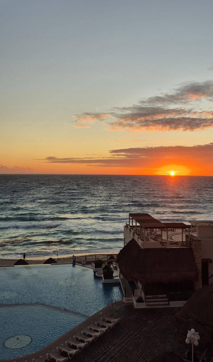 Sonnenaufgang in Cancun