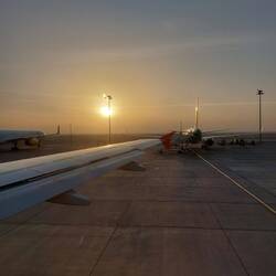 Noch einmal die Wüstensonne