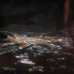 Bratislava kurz vor der Landung...