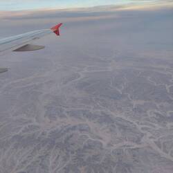 Wie Adern oder wie ein Hirn, Ägypten von oben.