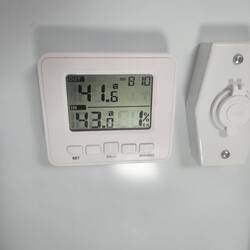 It got a bit hot! No air conditioning in this van