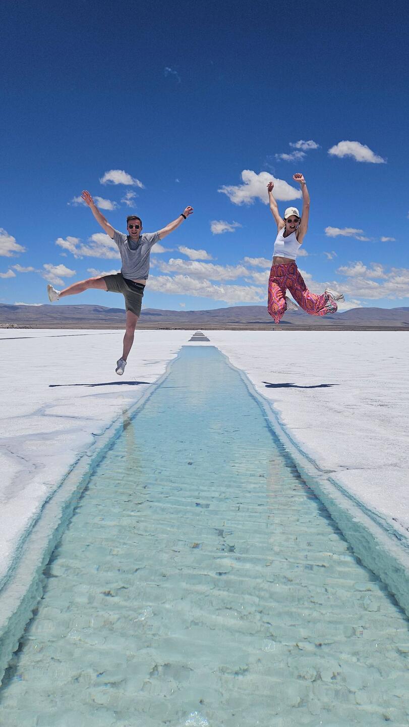 The floor is lava... no... salt