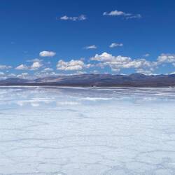 Salz soweit das Auge reicht
