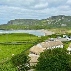 View from the village