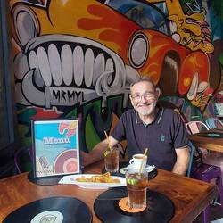 Abschluss in der Bar Kilometer 0 beim Kapitol.