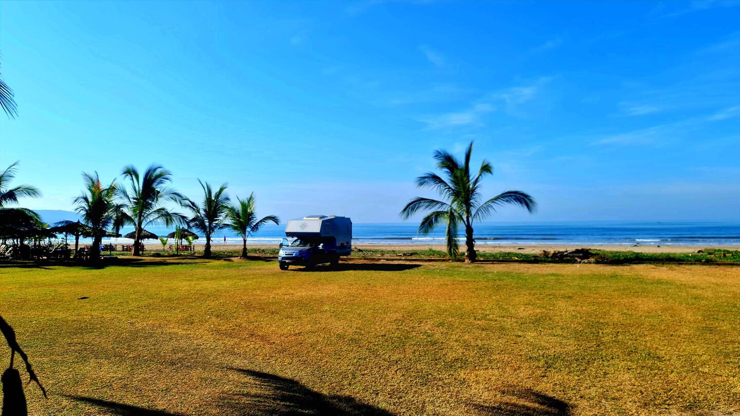 Unser Stellplätzli für die letzten 2 Nächte