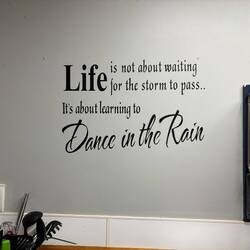 Spruch in unserer Hostelküche - sehr passend!