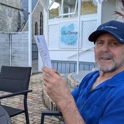 By George for supper.