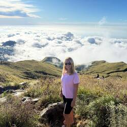 Surrounded by clouds ⛅️