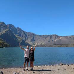 Our 1st swim spot 🙌