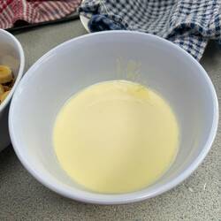 My first batch of homemade yoghurt for 36 + years