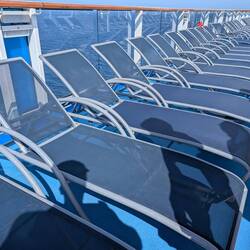 No lobsters. Must be an Asian cruise.