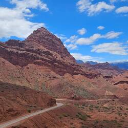Rote Erde soweit das Auge reicht