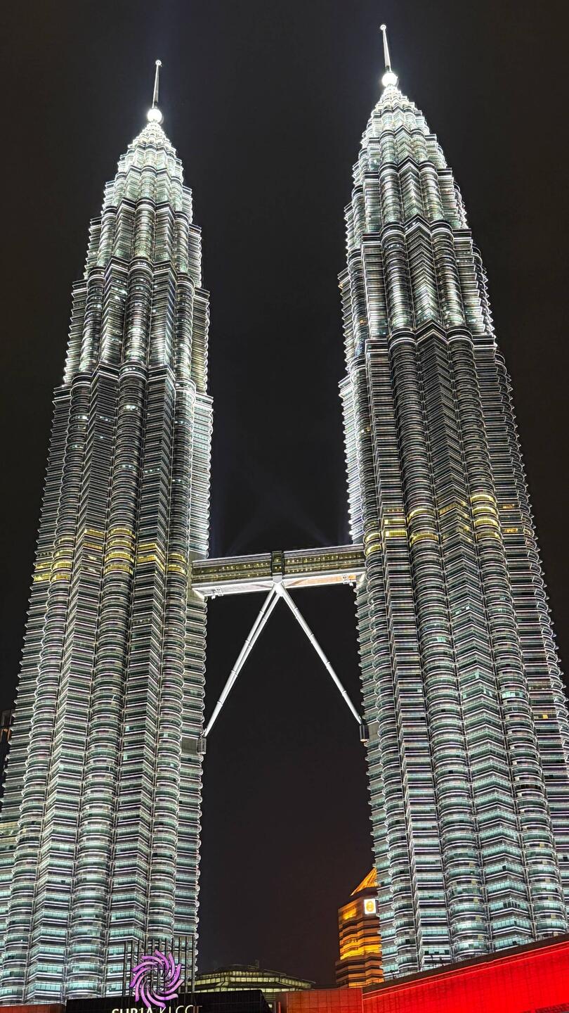 Petronas Towers. The world's tallest twin skyscrapers (tallest building until 2004).