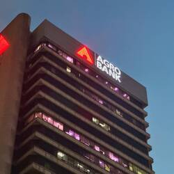 AGRO BANK. ‘Your Partner in Frustration’. ‘Banking Made Difficult’. ‘Grow your anger with us’.