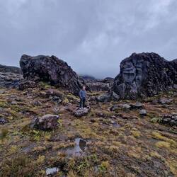 Genau hier schlug Isildur Sauron den Ringfinger ab