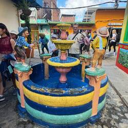 der Schäferbrunnen. dort konnten die Schäfer ihre Tiere tränken