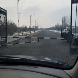 Sembrava un posto di controllo a Berlino Est