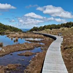 Wanderweg zu mehr Wasserfällen