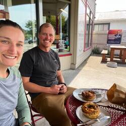 Pies und Scones geben Energie