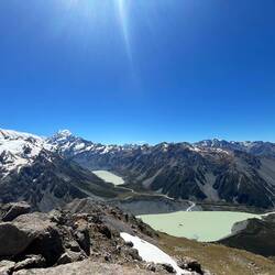 Panorama mit Mt. Cook