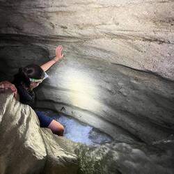 Mitten in der Höhle