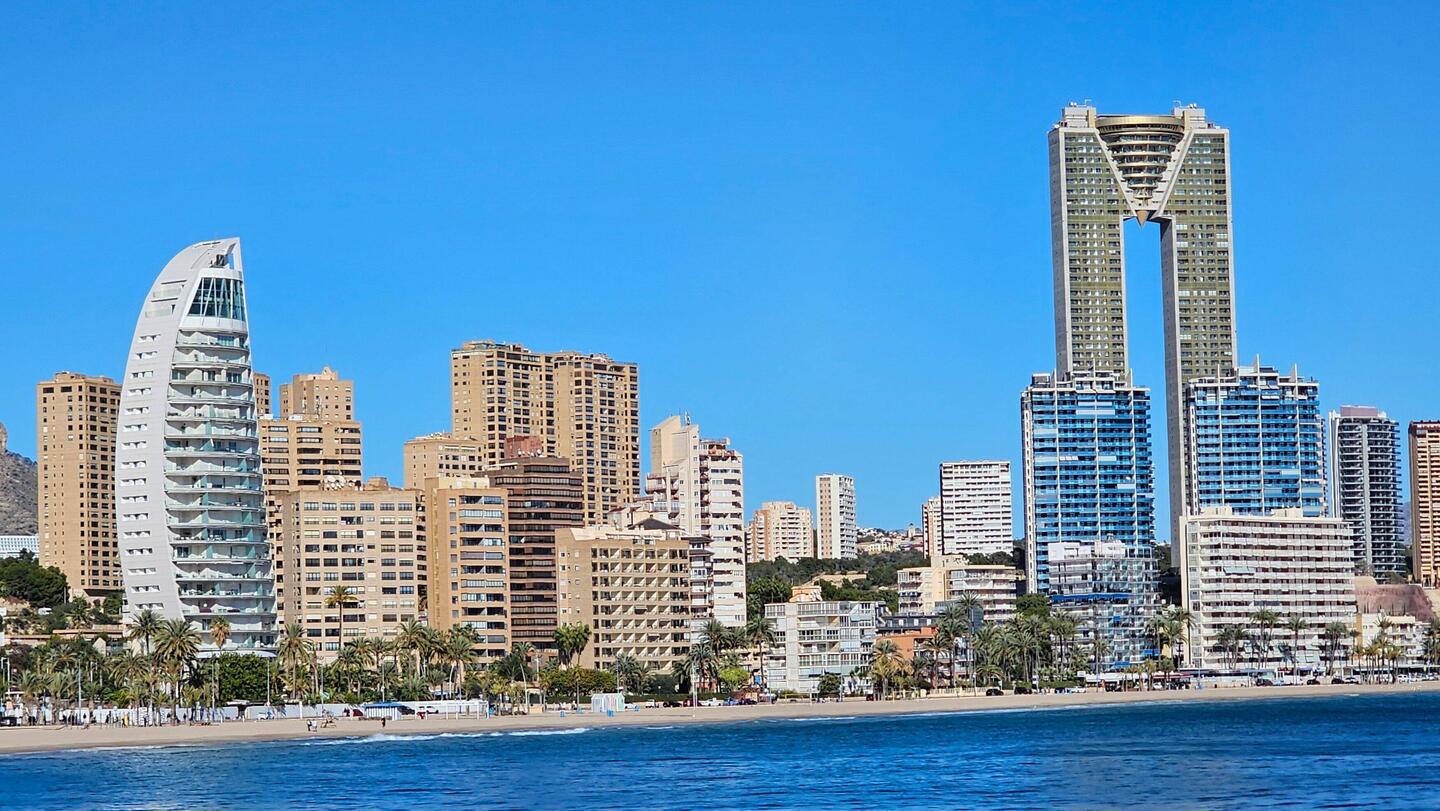 Skyline von Benidorm