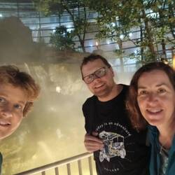 Quick walk around the rain forest walkway at KL airport.