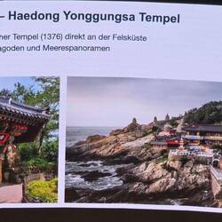 Einer der wenigen Tempel am Meer