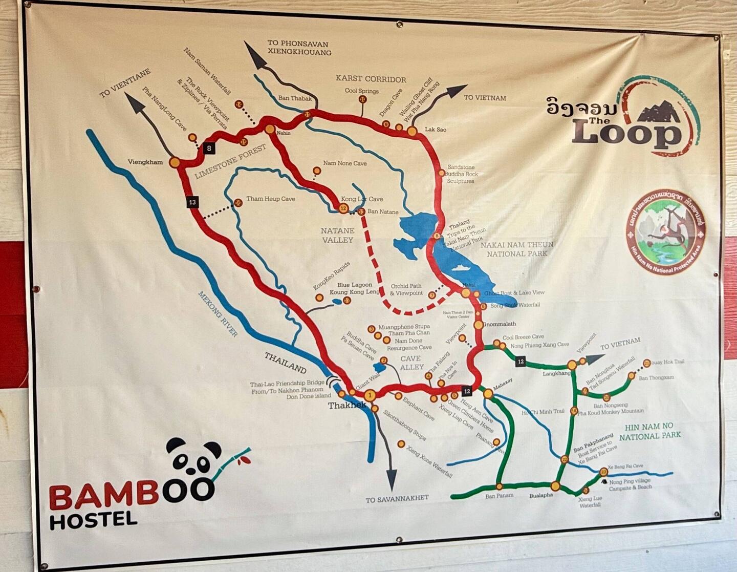 Plan de la fameuse Loop (boucle)