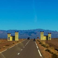 Auf der RN17 Richtung Merzouga