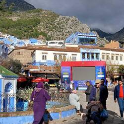 Leinwand für Public-Viewing