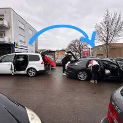 Motorfehler - Tetris in den Leihwagen