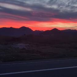 Und nun Einbruch der Dunkelheit und Aufbruch Richtung Heimat