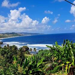 Distant view of Bathsheba.