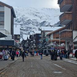 The gorgeous centre of Zermatt