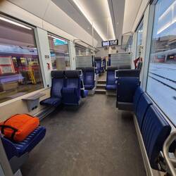 Inside the trains is so well thought out