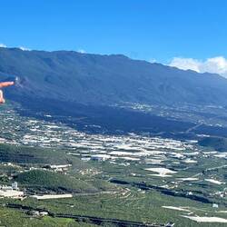 von hier aus hatte der Lavastrom sein verheerendes Werk begonnen