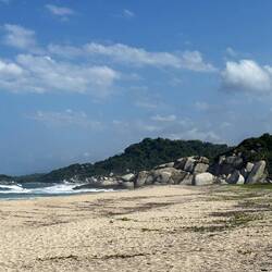 Beach in park