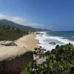Beach in Tayrona Park