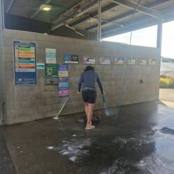 Schue putze vor dr witerreis